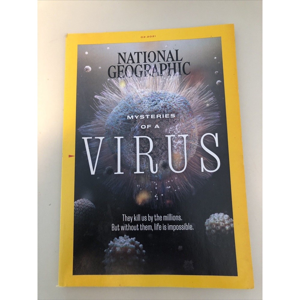 National Geographic Mysteries of A Virus February 2021 Magazine Issue‎